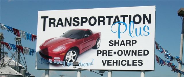 Custom Automotive Banners - Transportation Plus