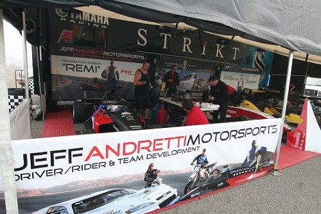 Custom Automotive Banner - Jeff Andretti Motorsports - Racing Banners