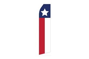 Lone Star Feather Flag