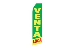 Venta Loca Feather Flag