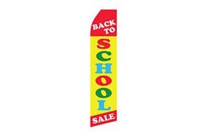 back to school business stock feather flag
